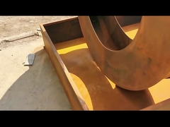 Настраиваемая электрическая кортенная стальная водная функция для архитектурного дизайна