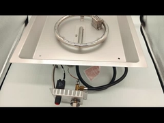 Настраиваемый наружный прямоугольный газовый горелка для камина в помещении